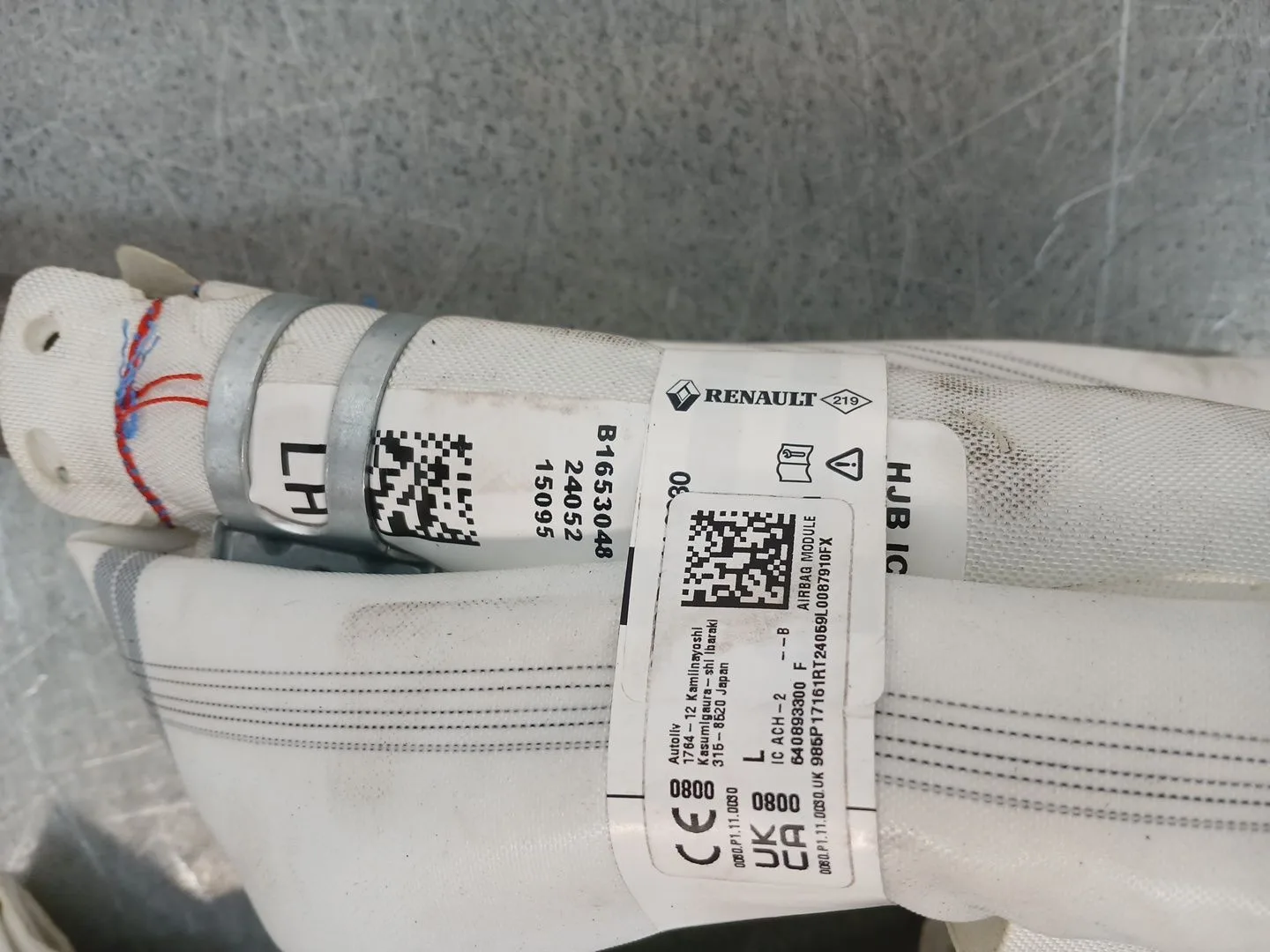 Airbag Cortina Delantero Izquierdo para Renault Captur Ii (Hf_)