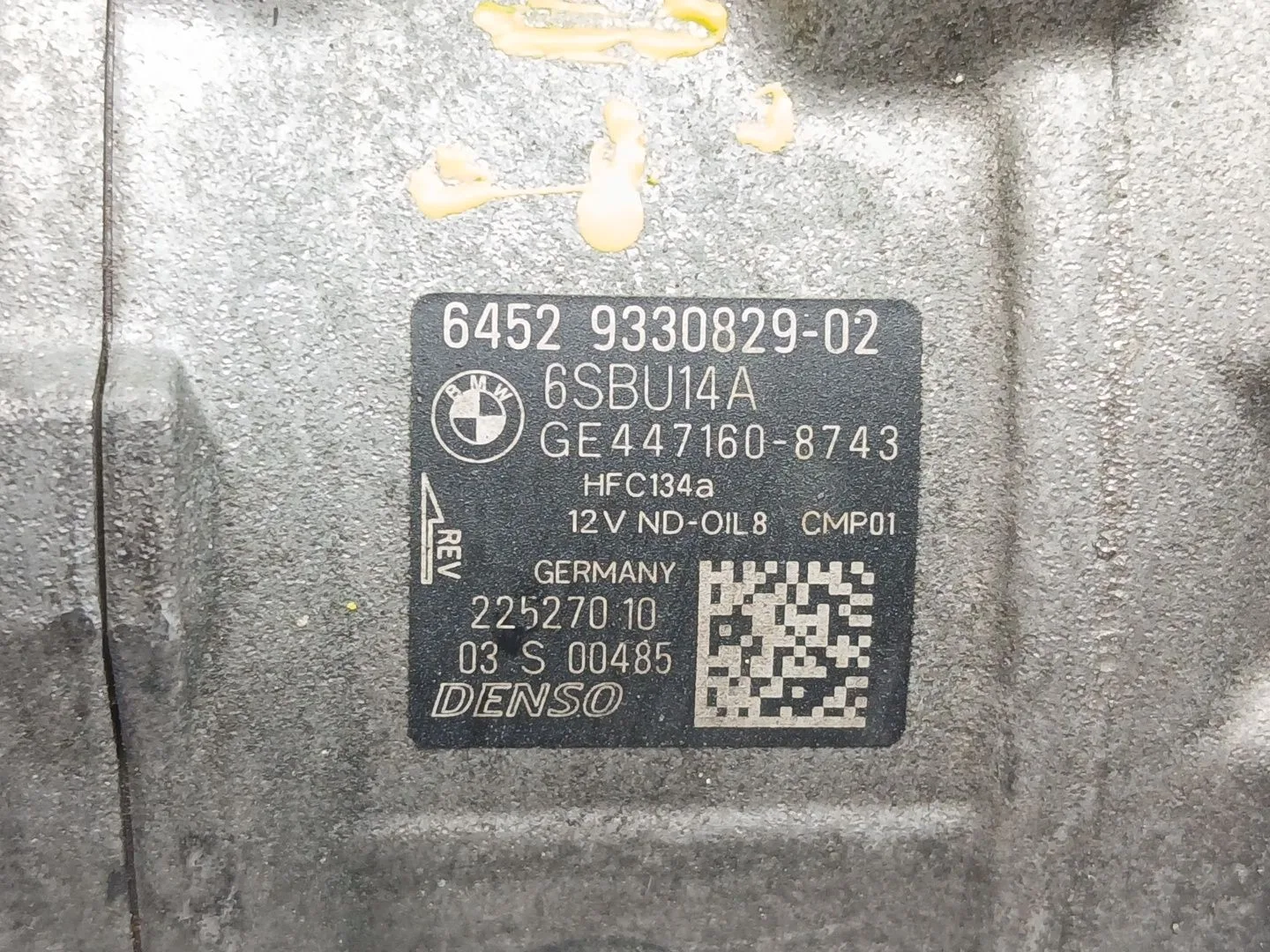 Compresor Aire Acondicionado para Bmw 3 (F30, F80)