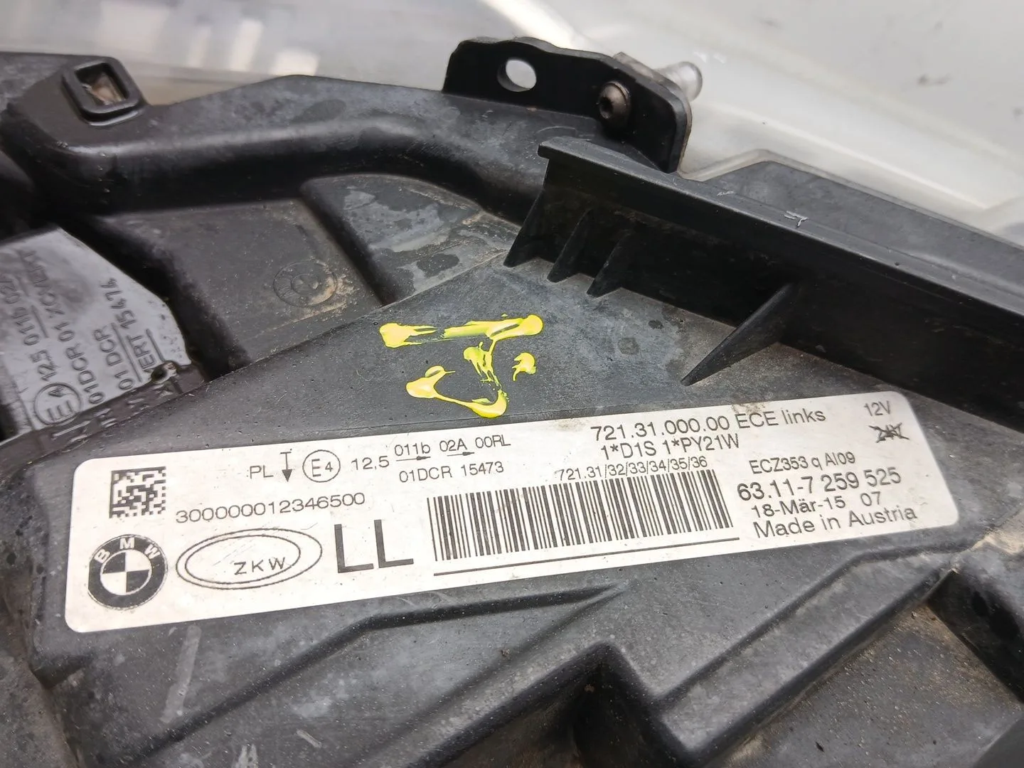 Faro Izquierdo para Bmw 3 (F30, F80)