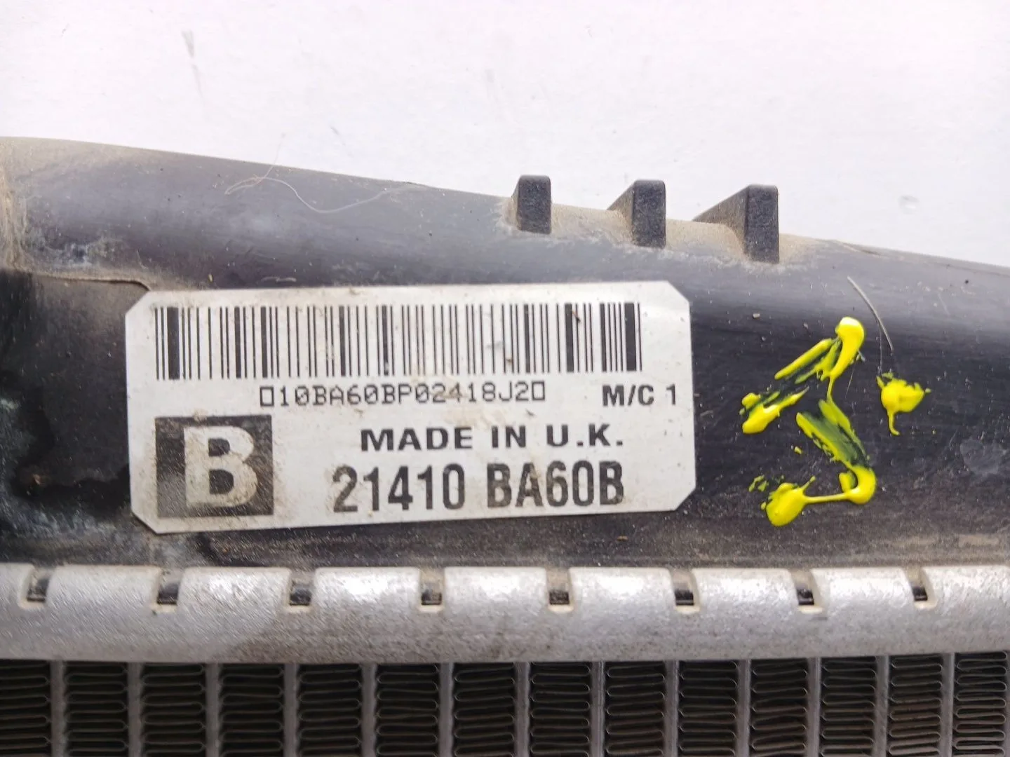 Radiador Agua para Nissan Juke (F15)