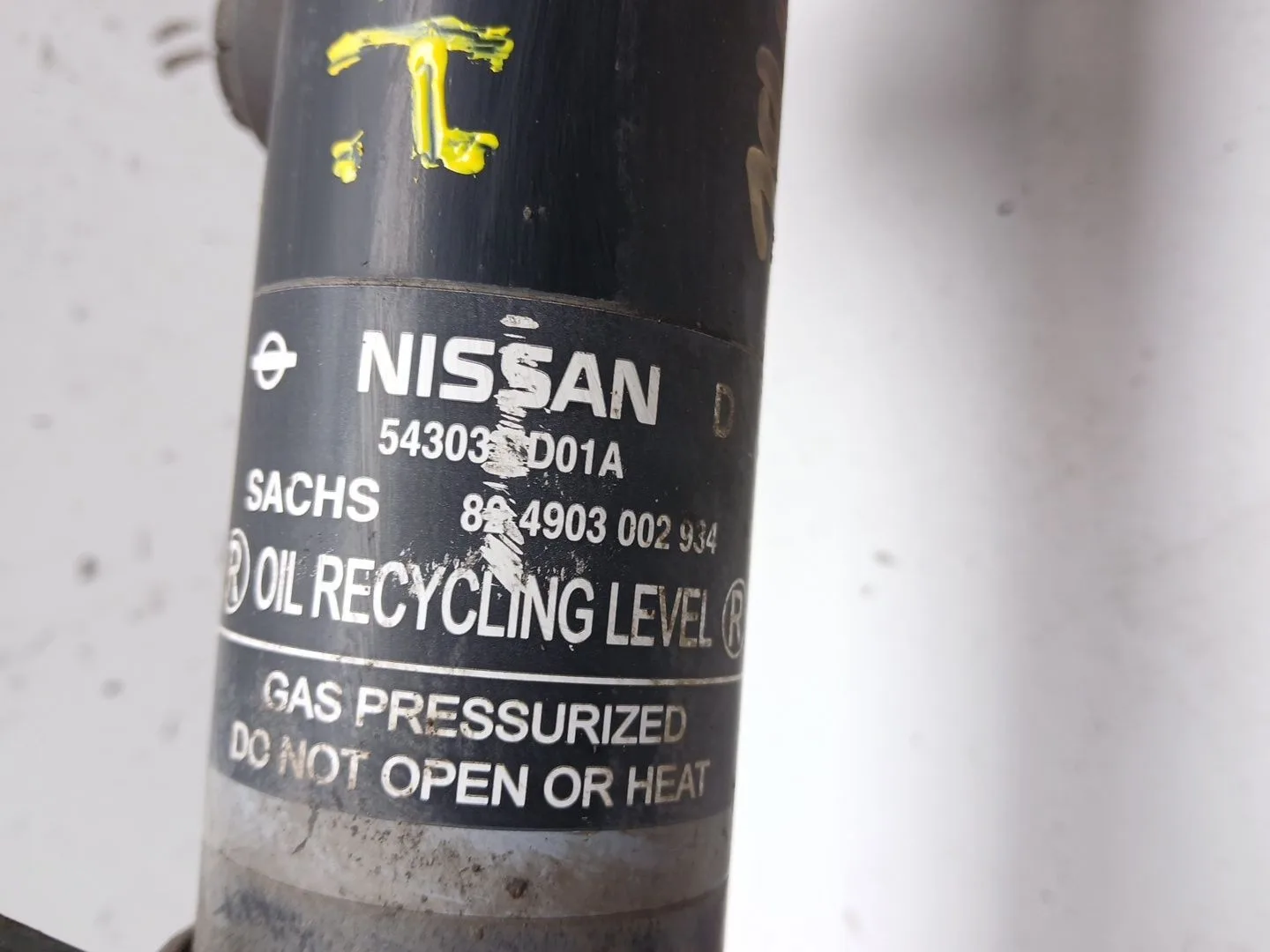 Amortiguador Delantero Izquierdo para Nissan Qashqai I (J10, Nj10)