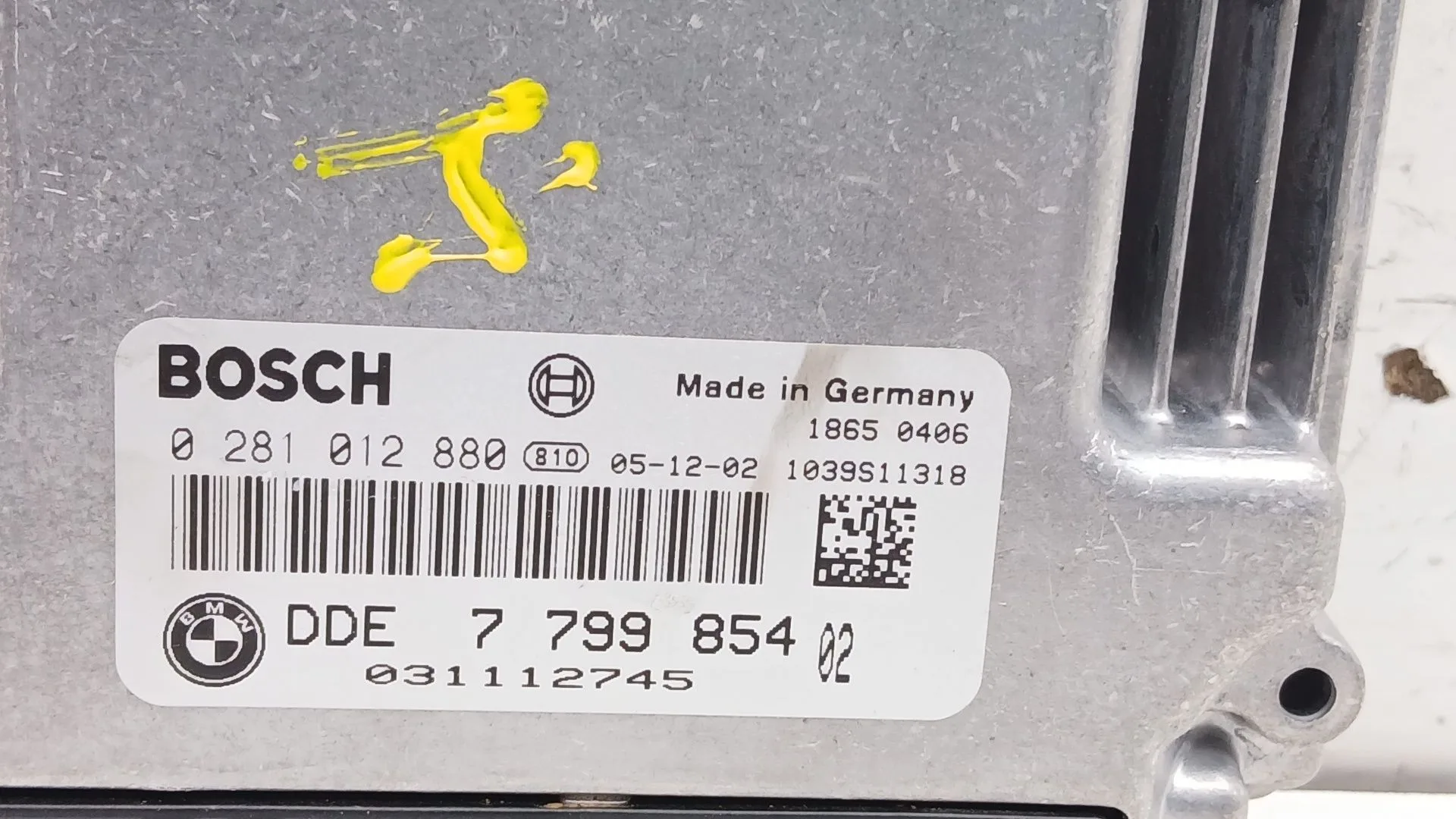Centralita Motor Uce para Bmw Serie 1 Berlina (E81/E87)