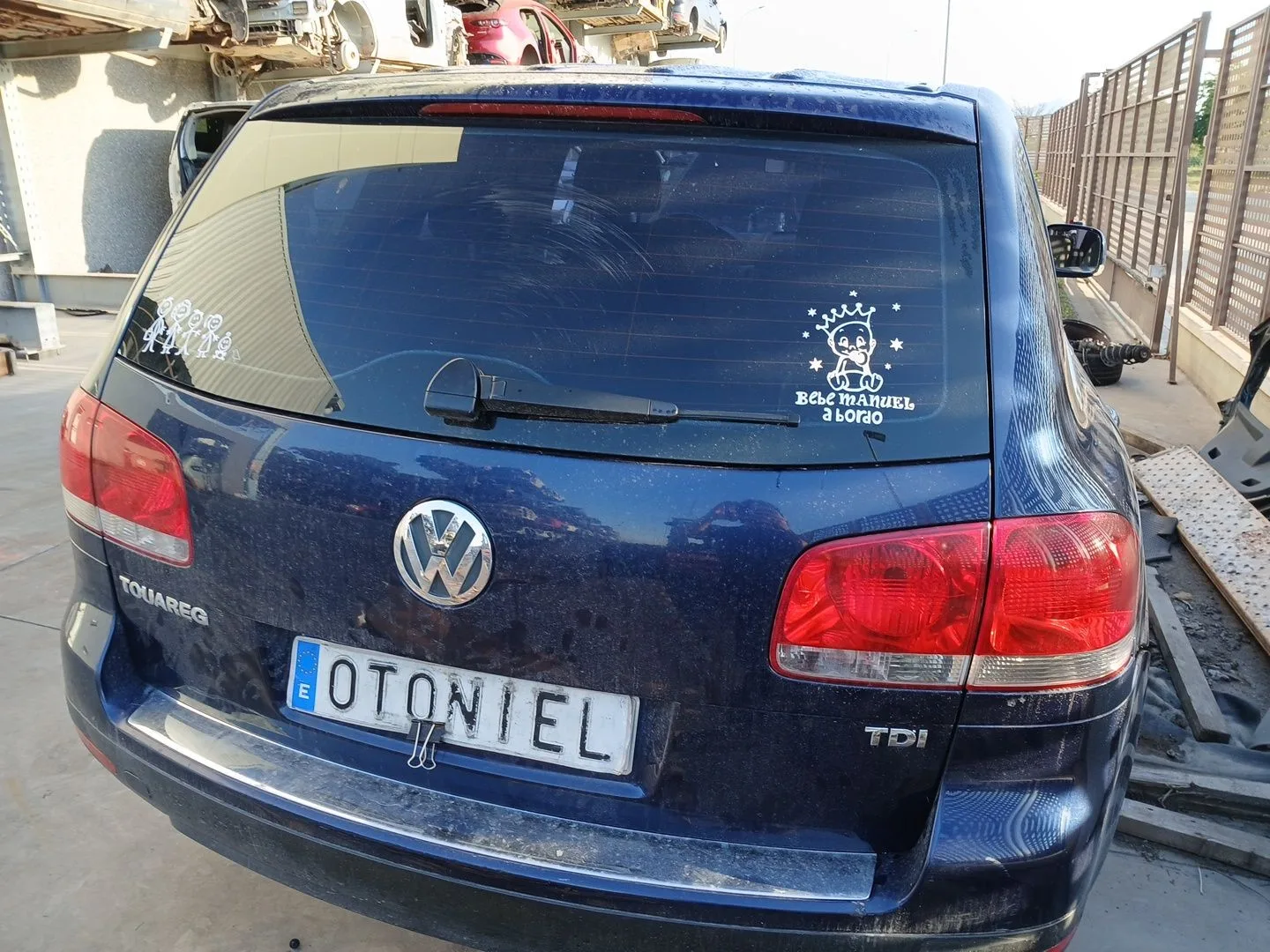 Porton Trasero para Volkswagen Touareg (7La, 7L6, 7L7)
