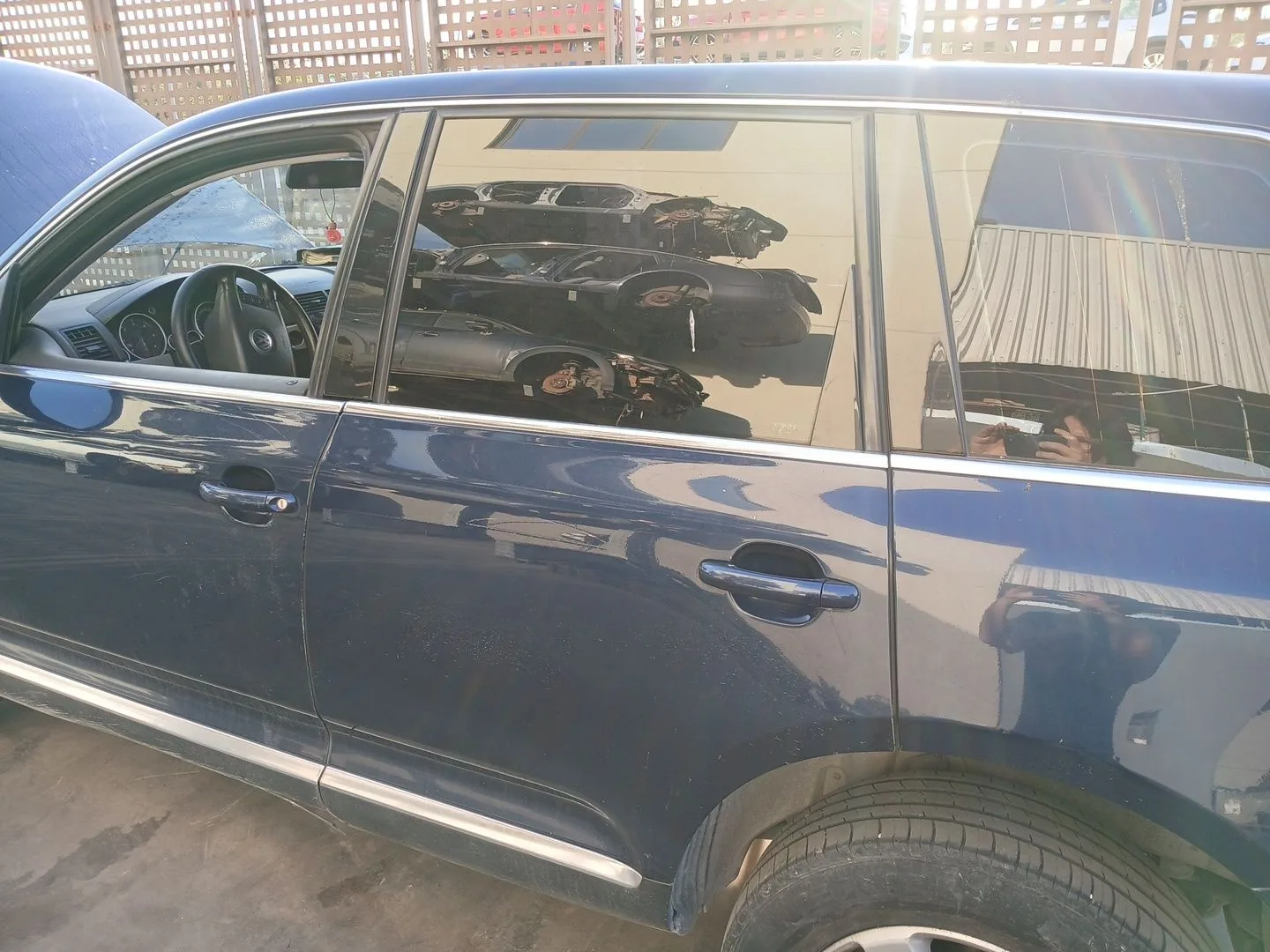 Puerta Trasera Izquierda para Volkswagen Touareg (7La, 7L6, 7L7)