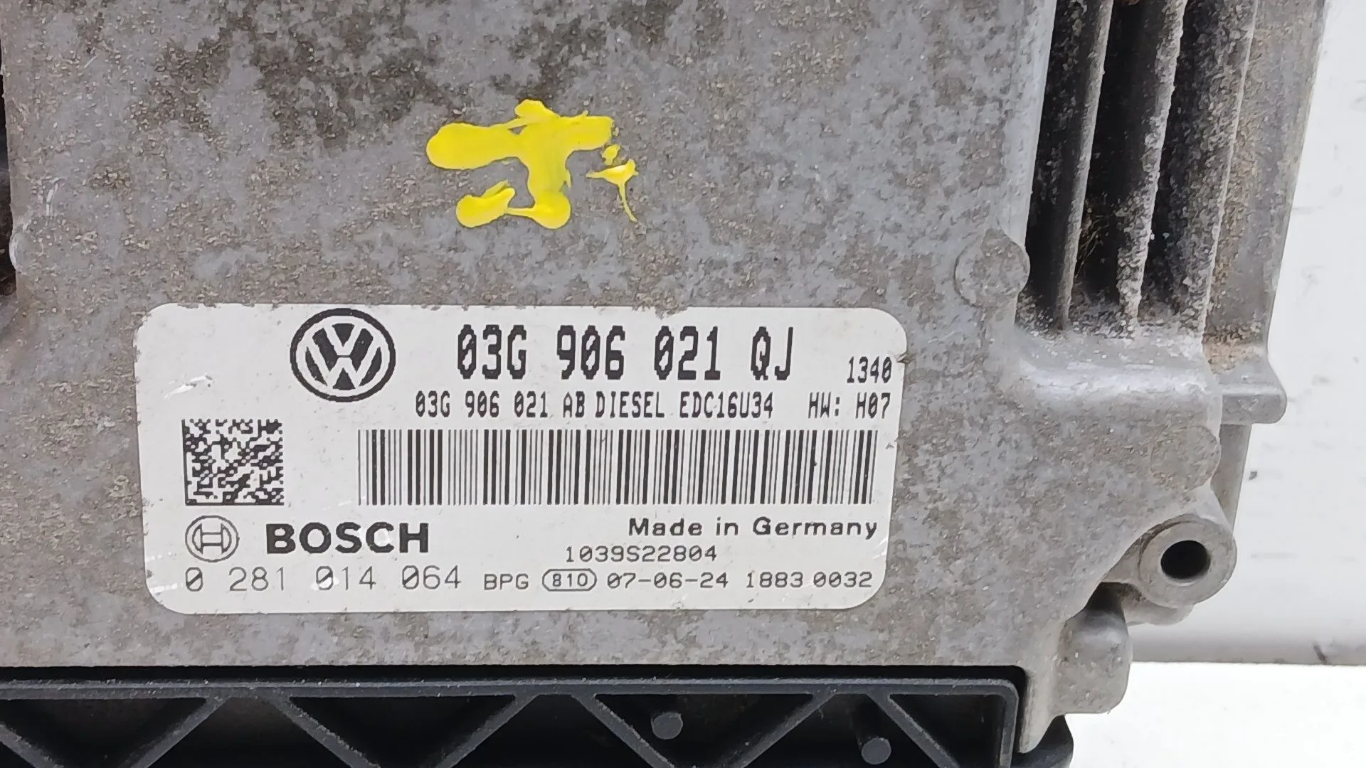Centralita Motor Uce para Volkswagen Golf V Variant (1K5)