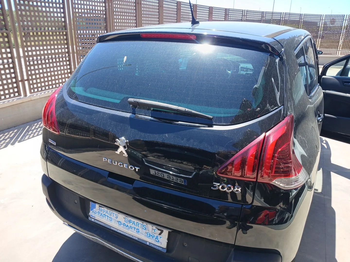 Porton Trasero para Peugeot 3008 I Monospace (0U_)