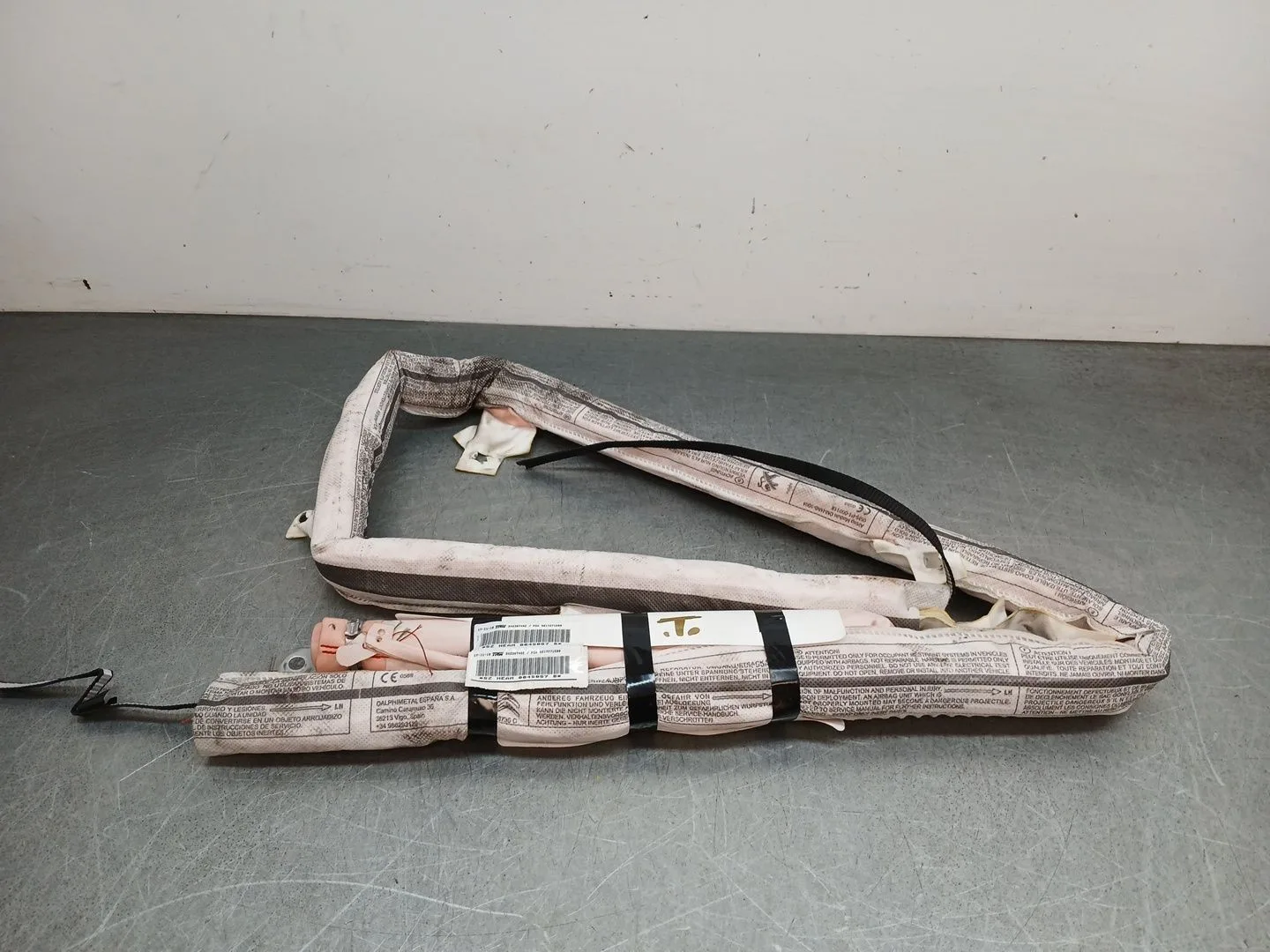 Airbag Cortina Delantero Izquierdo para Peugeot Rifter