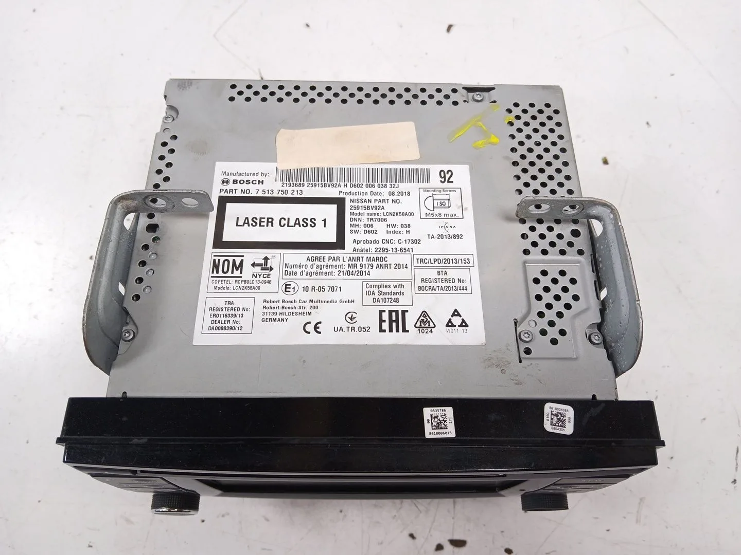 Pantalla Multifuncion para Nissan Juke (F15)