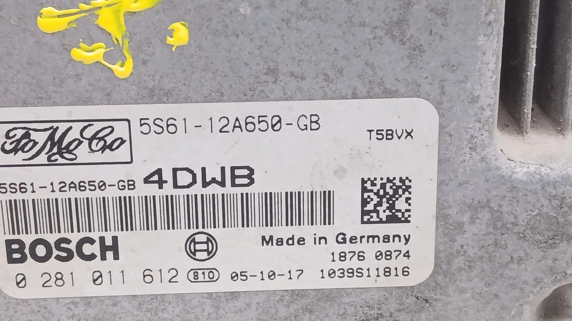 Centralita Motor Uce para Ford Fusion (Ju_)