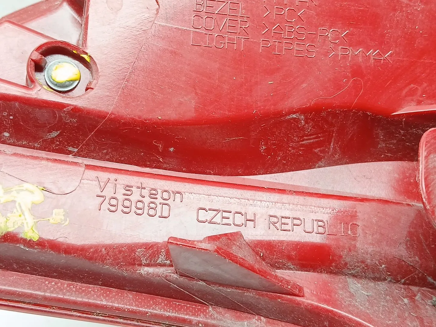 Piloto Trasero Derecho para Peugeot 208 I (Ca_, Cc_)
