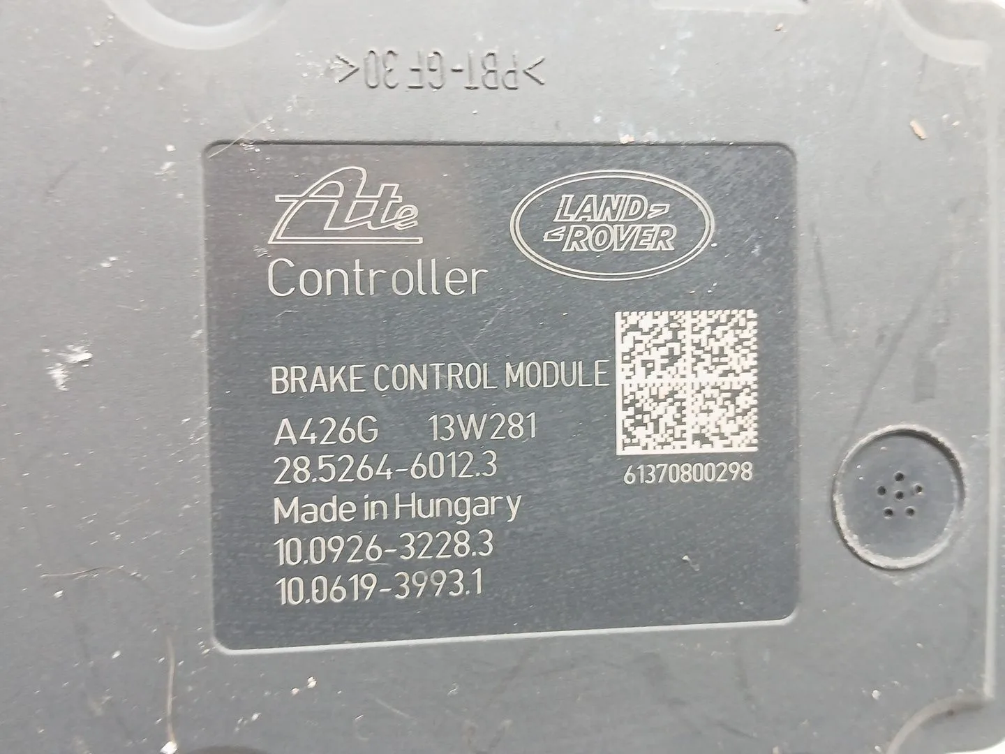 Abs para Land Rover Range Rover Evoque (L538)