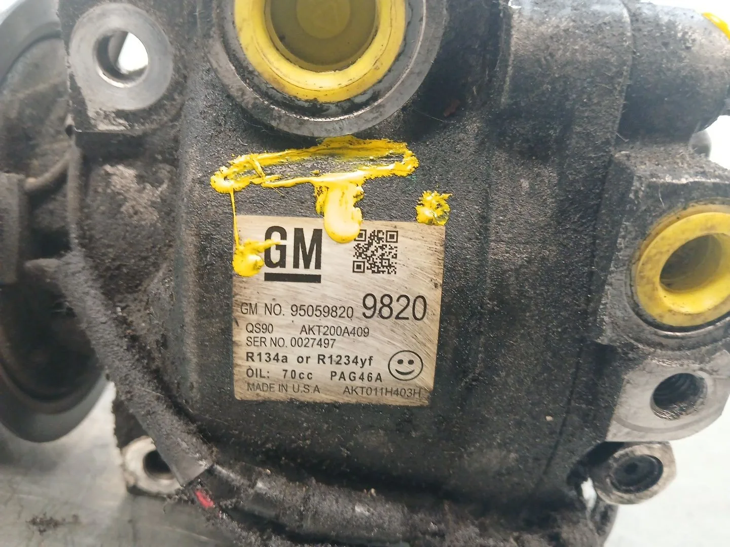 Compresor Aire Acondicionado para Chevrolet Aveo Sedan (T300)
