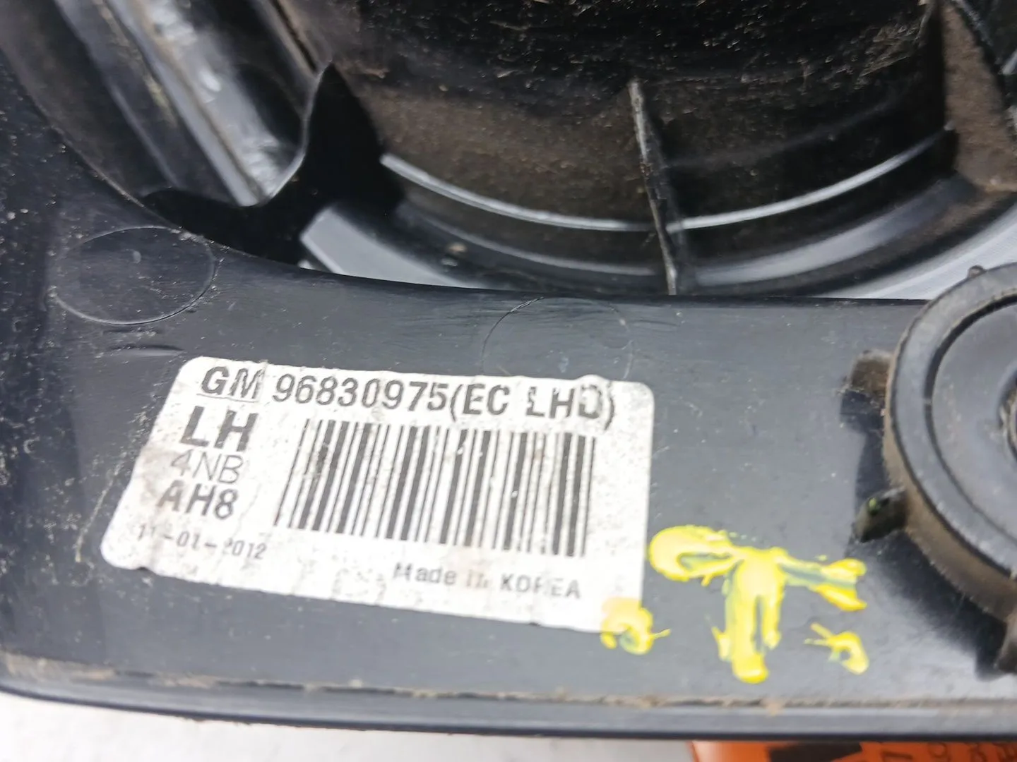 Piloto Trasero Izquierdo para Chevrolet Aveo Sedan (T300)