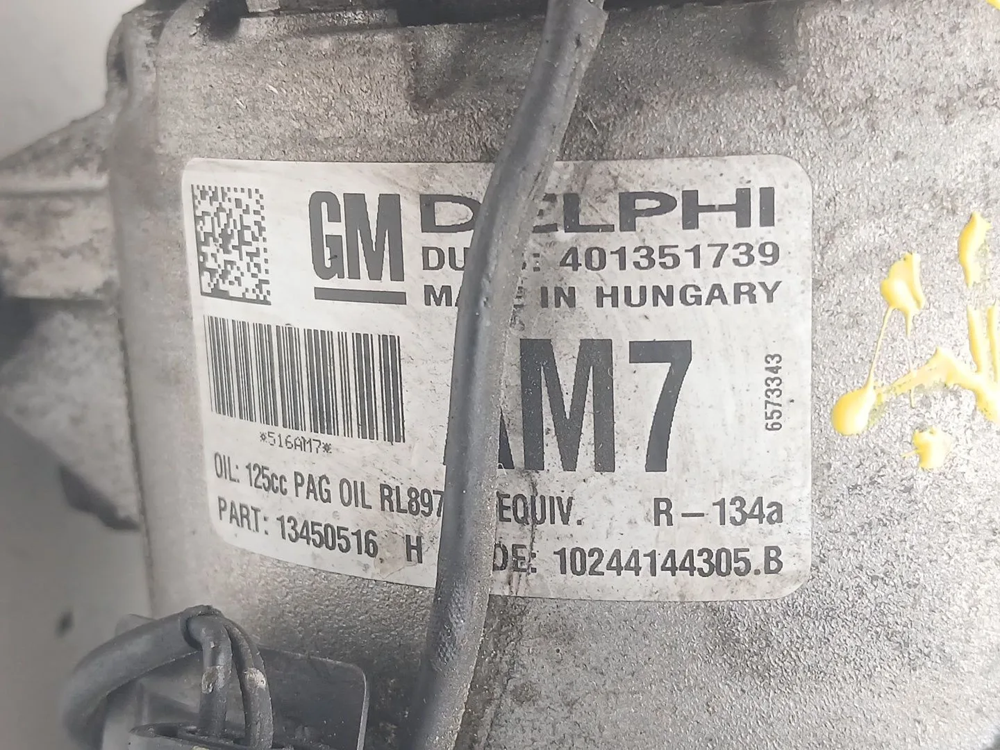 Compresor Aire Acondicionado para Opel Astra J (P10)
