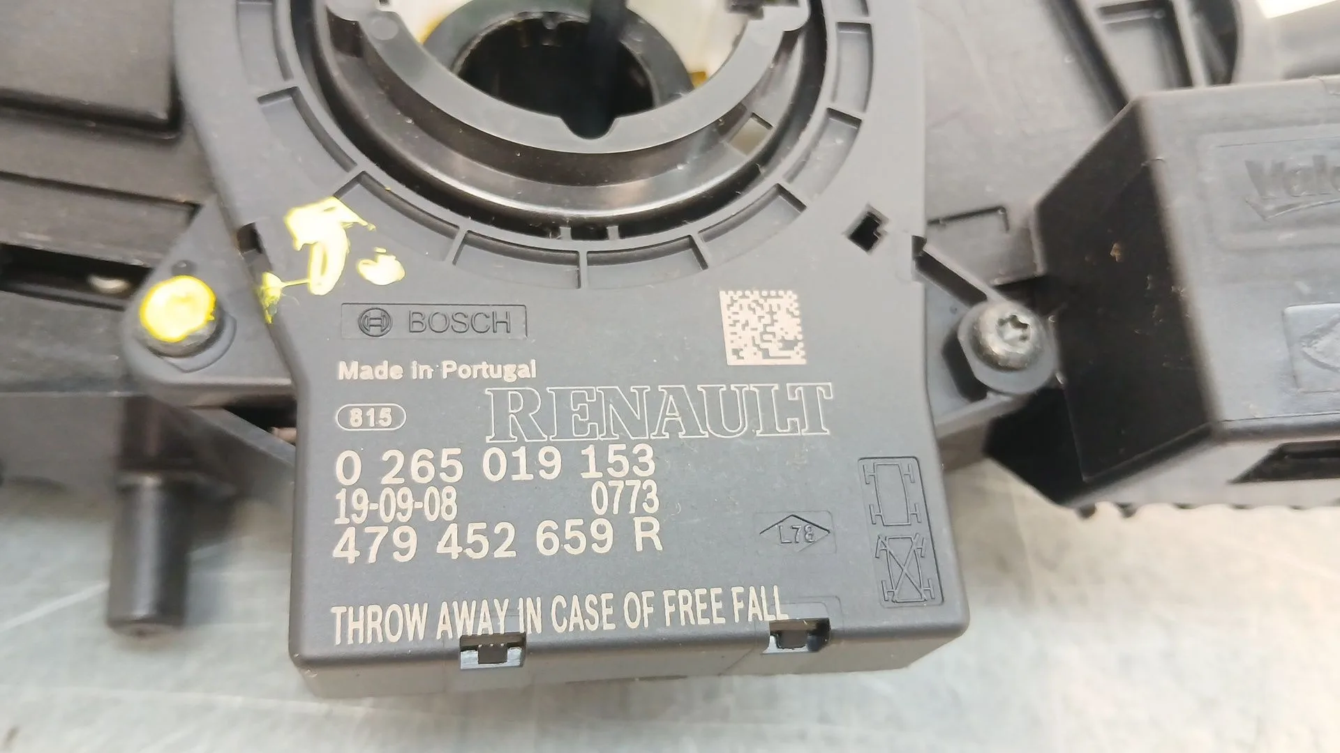 Anillo Airbag para Dacia Sandero Ii (B8_)