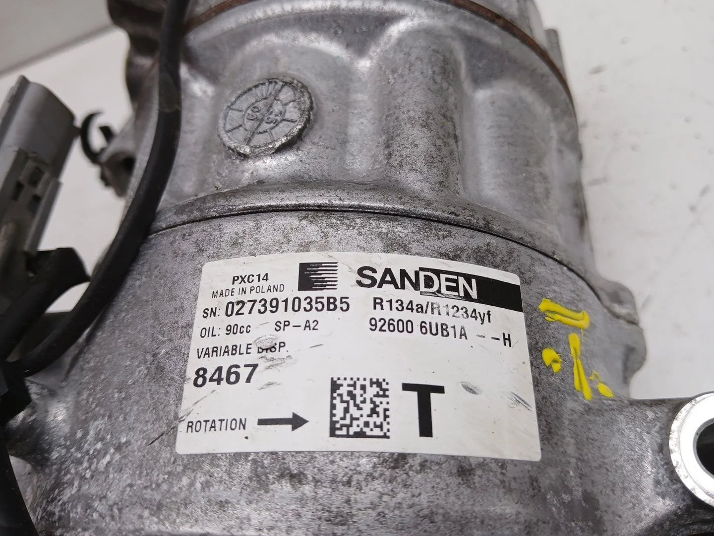 Compresor Aire Acondicionado para Nissan Juke (F16_)