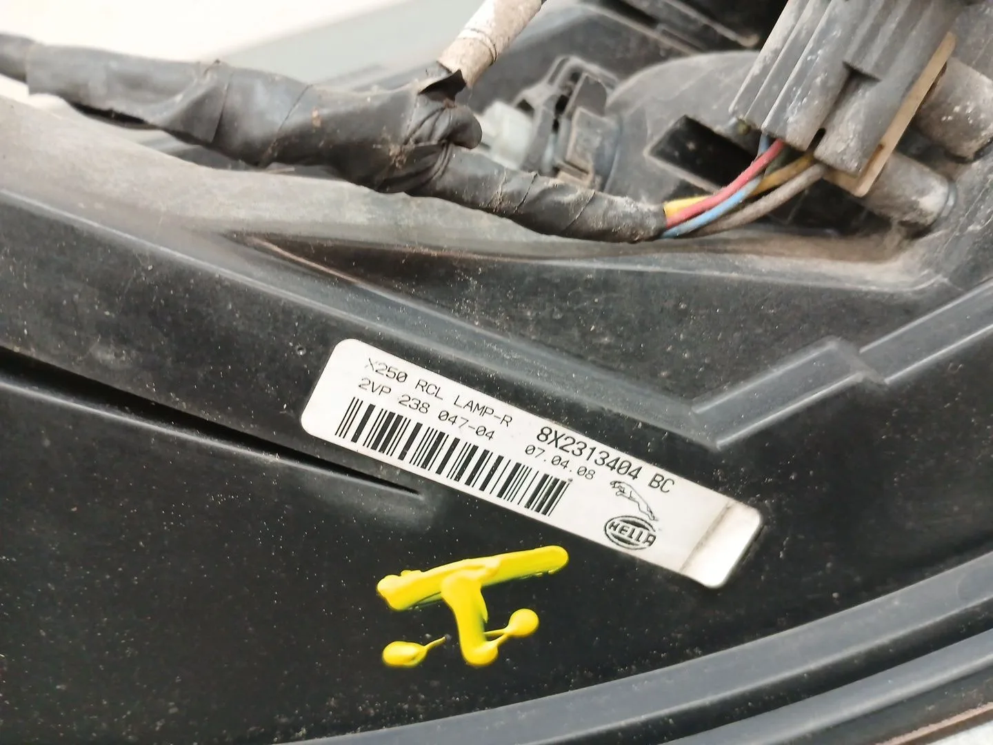 Piloto Trasero Derecho para Jaguar Xf I (X250)