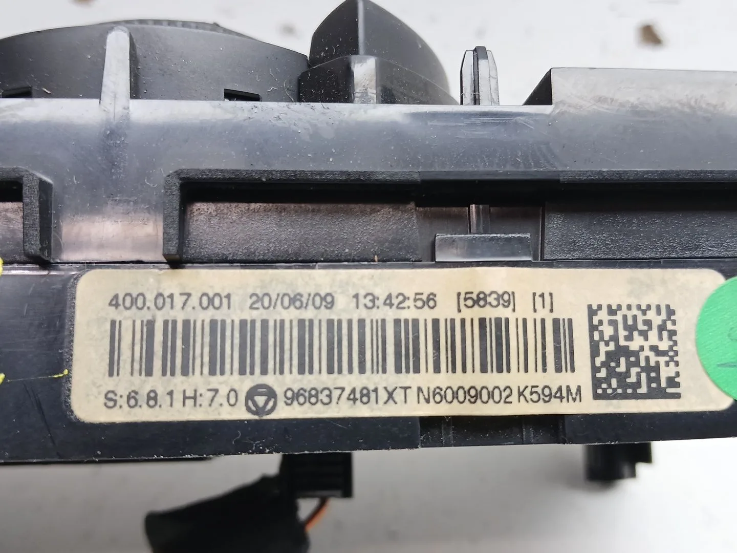 Mando Climatizador para Peugeot 3008 I Monospace (0U_)