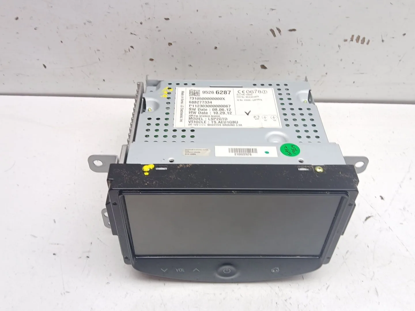 Pantalla Multifuncion para Chevrolet Aveo Sedan (T300)