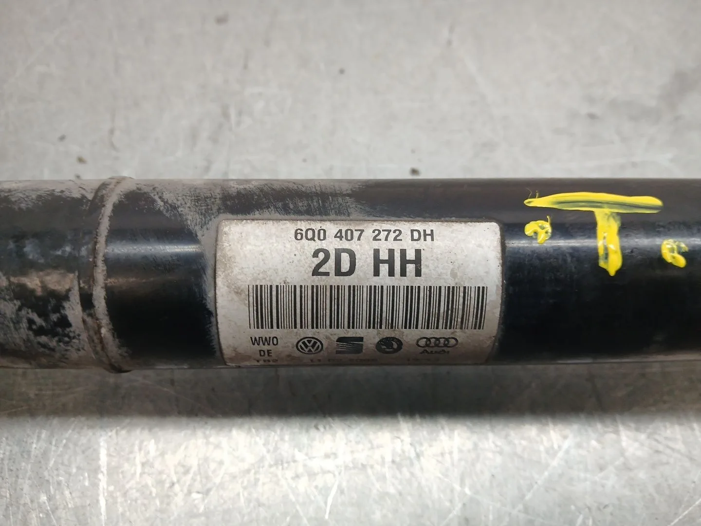 Transmision Delantera Derecha para Skoda Fabia (5J2 )