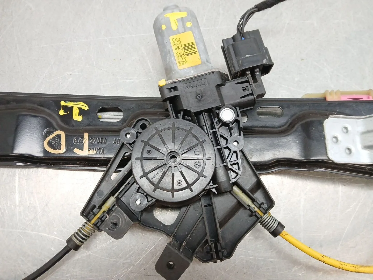 Elevalunas Trasero Derecho para Land Rover Range Rover Evoque (L538)