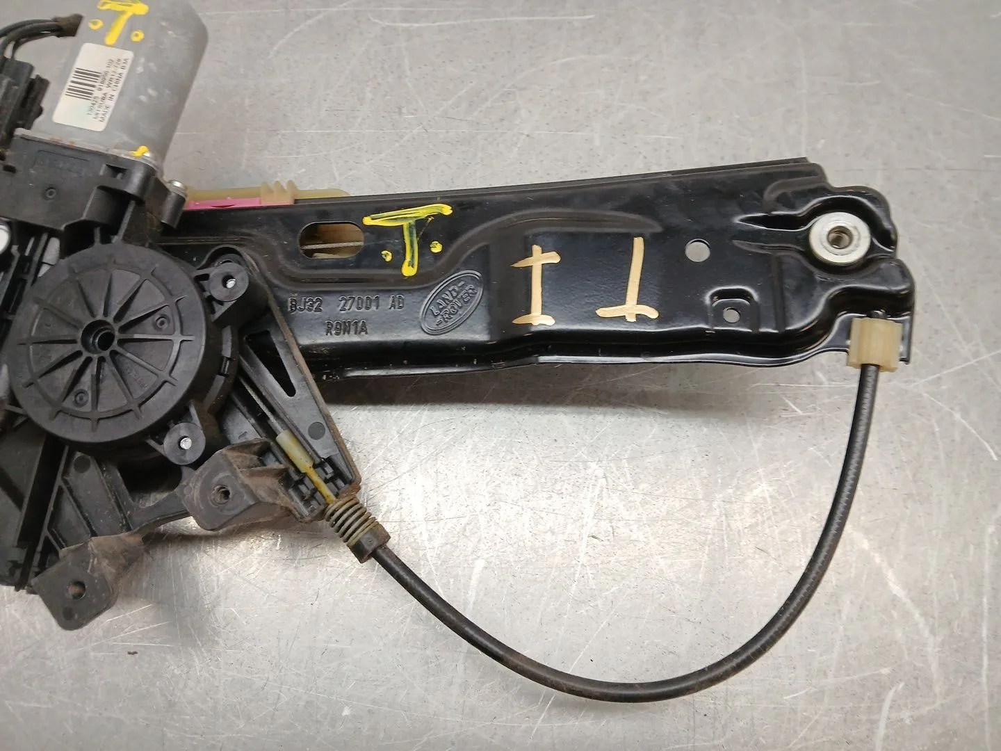 Elevalunas Trasero Izquierdo para Land Rover Range Rover Evoque (L538)