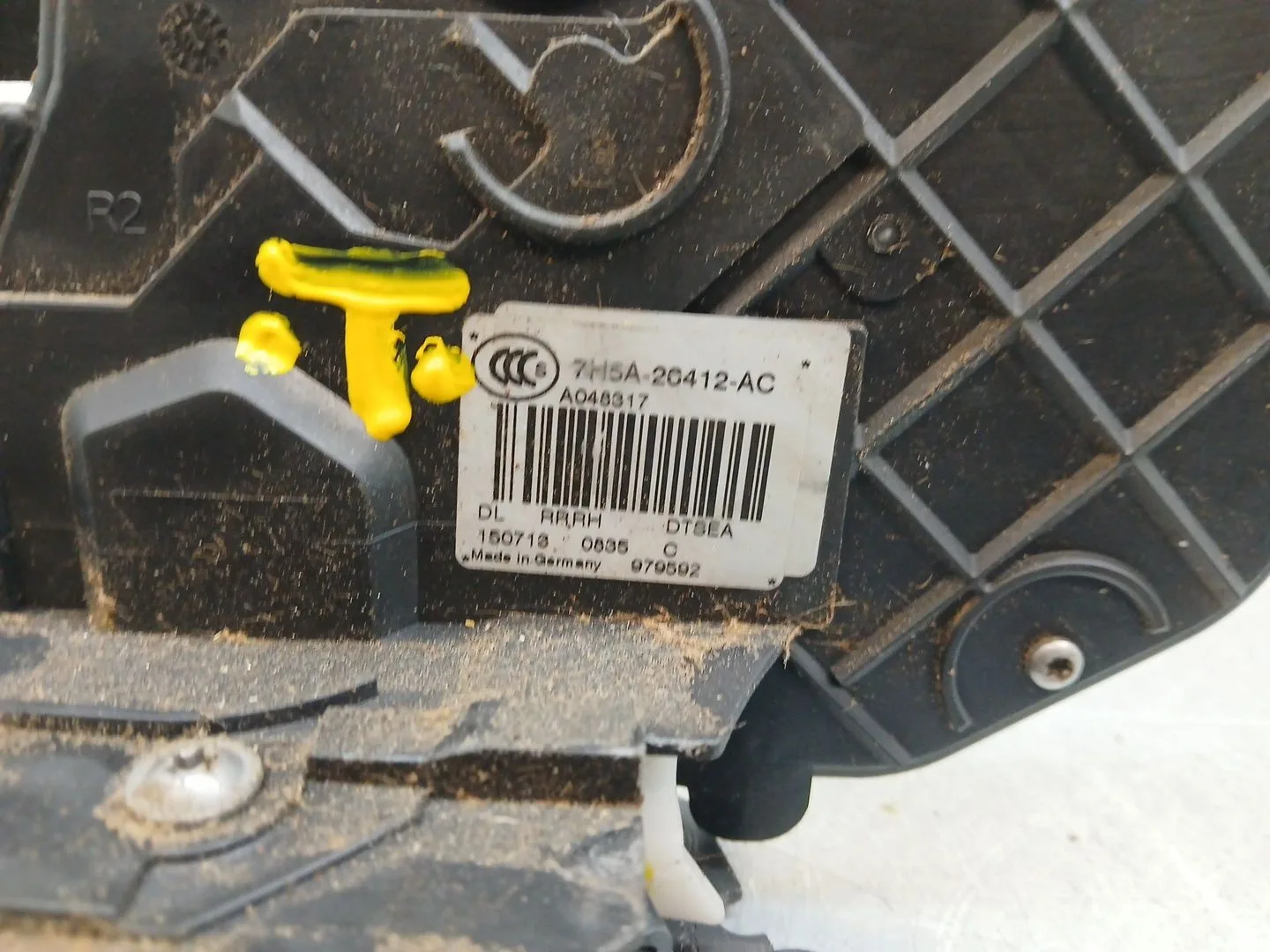 Cerradura Puerta Trasera Derecha para Land Rover Range Rover Evoque (L538)