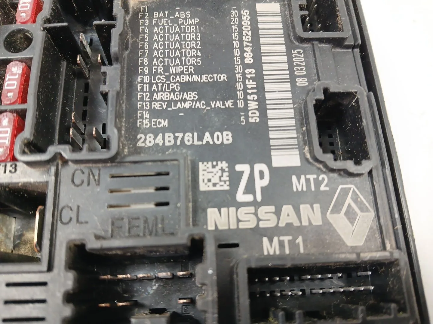 Caja Reles / Fusibles para Nissan Juke (F16_)