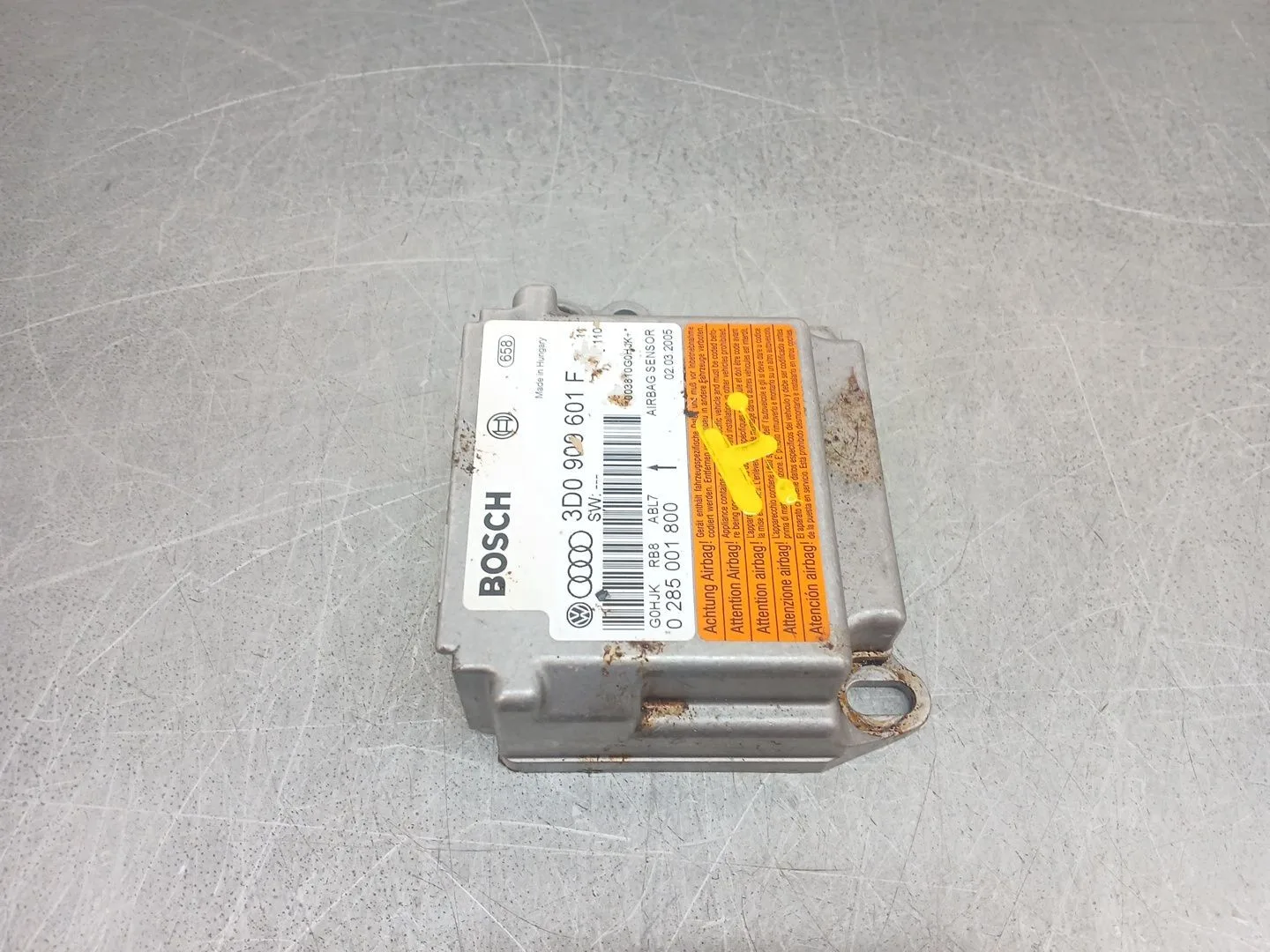 Centralita Airbag para Volkswagen Touareg (7La, 7L6, 7L7)