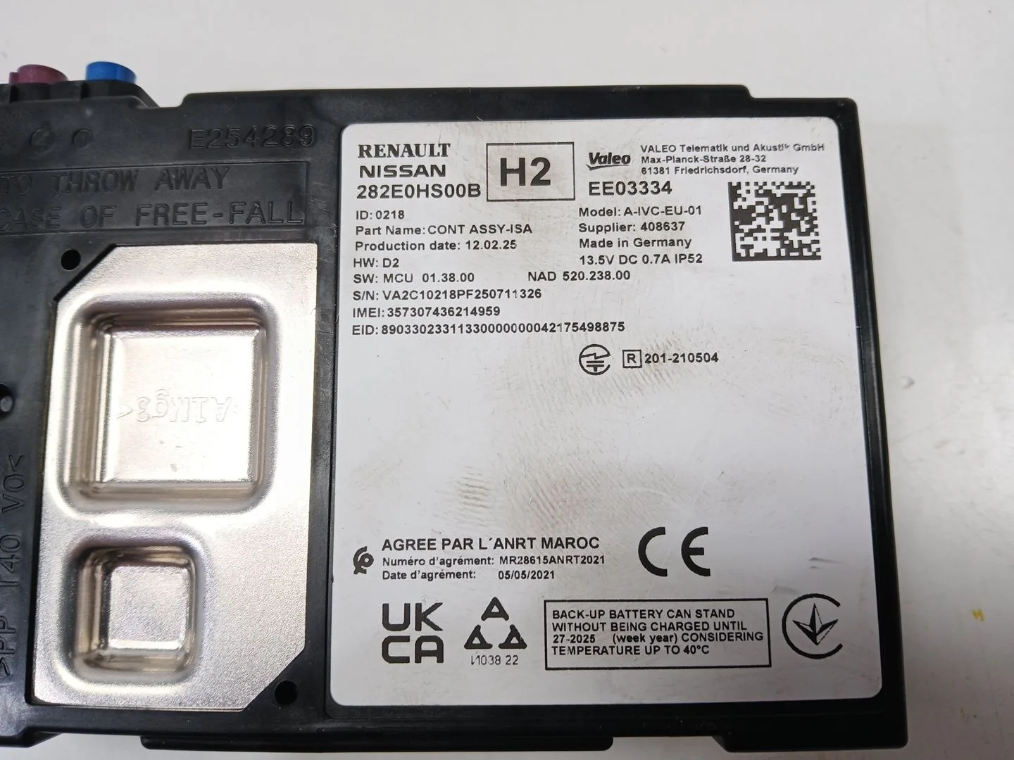 Modulo Electronico para Nissan Juke (F16_)