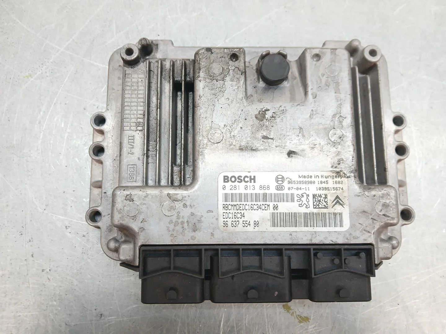 Centralita Motor Uce para Peugeot 207/207+ (Wa_, Wc_)