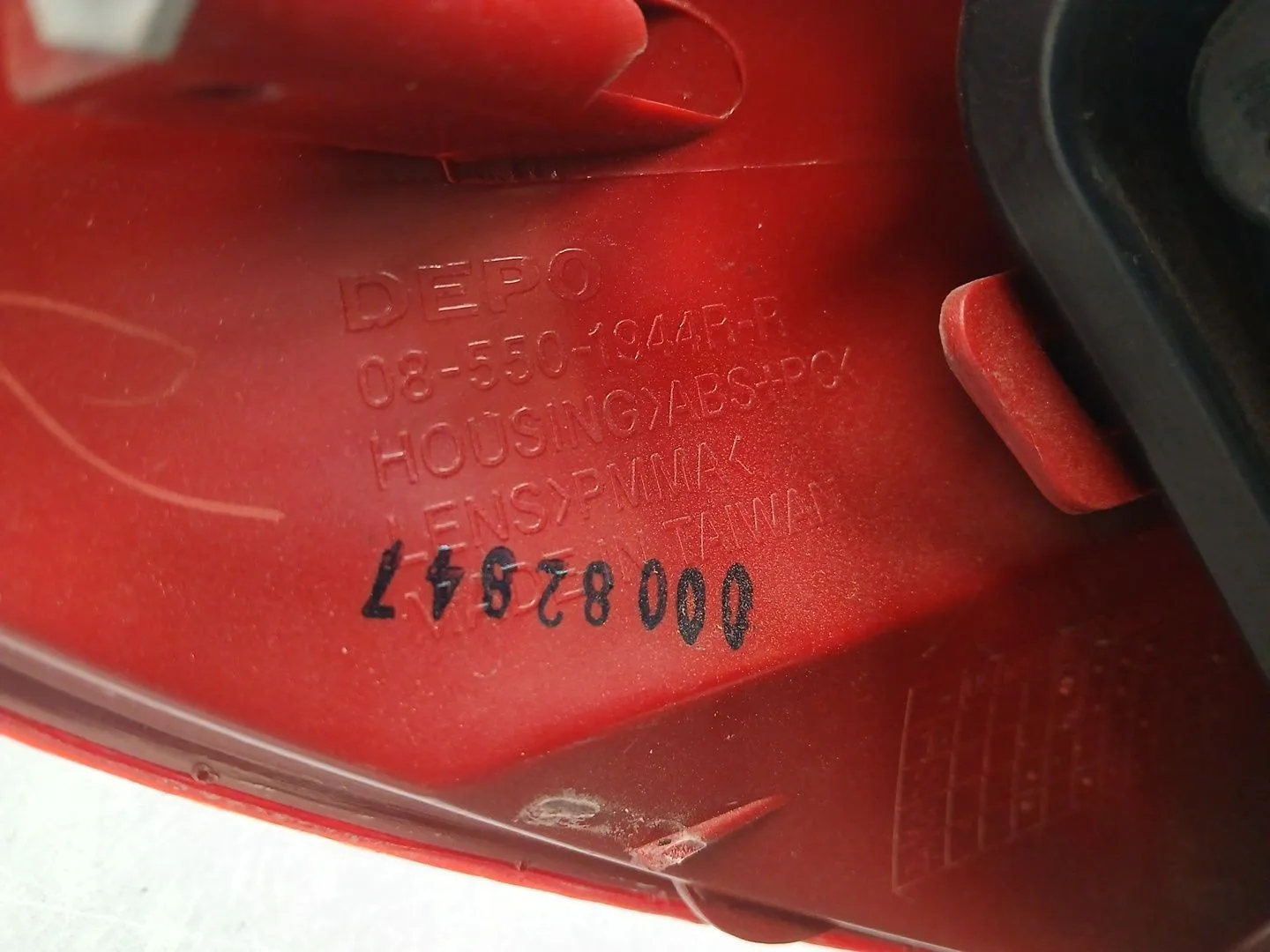 Piloto Trasero Derecho para Peugeot 207/207+ (Wa_, Wc_)