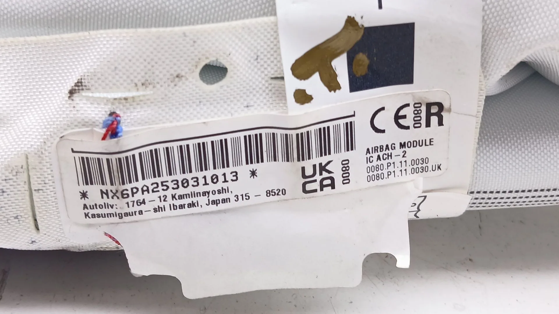 Airbag Cortina Delantero Derecho para Nissan Juke (F16_)