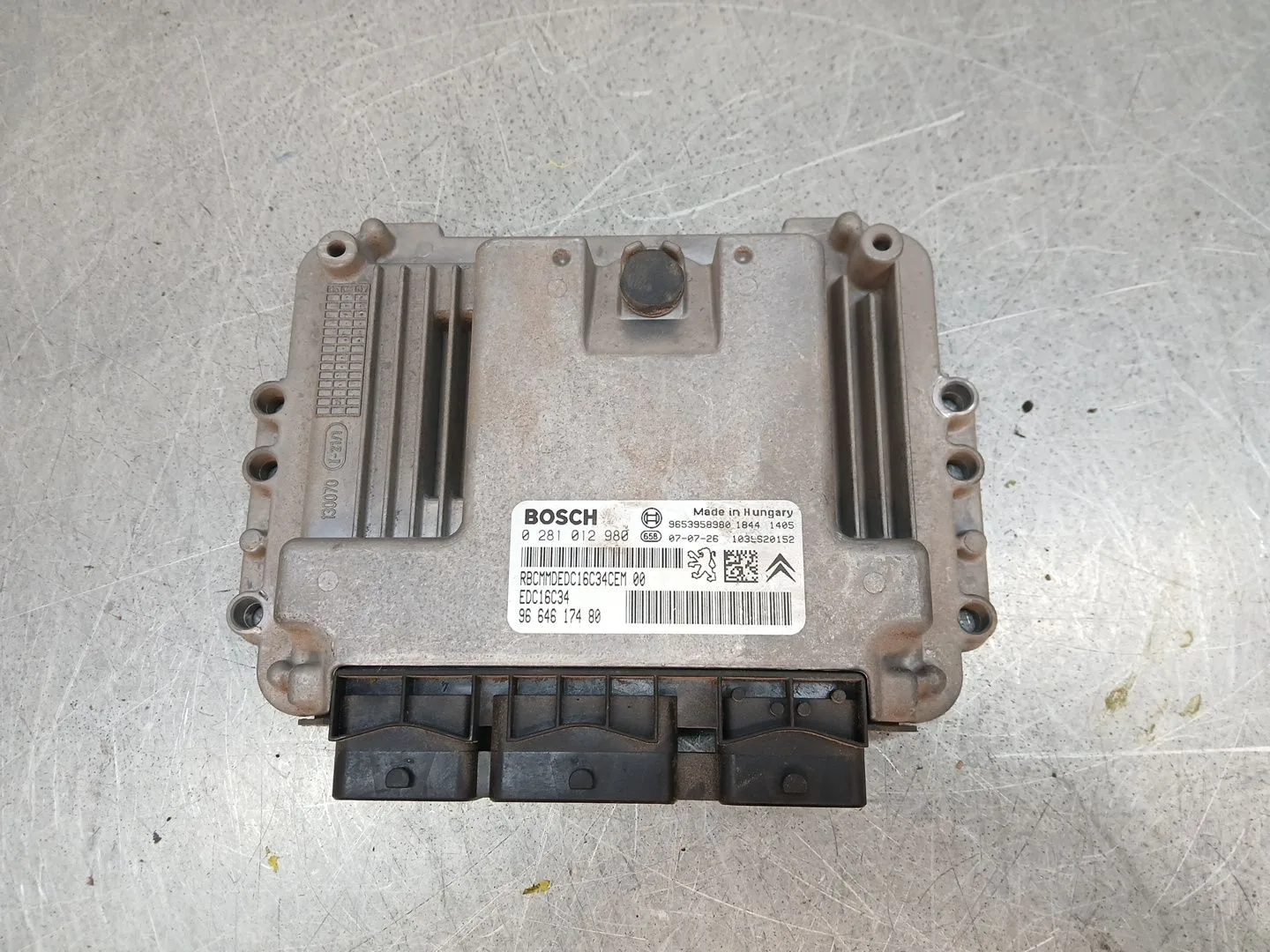 Centralita Motor Uce para Citroën C4 Picasso I Monospace (Ud_)