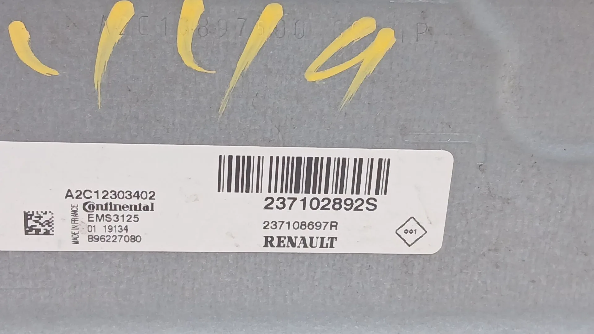 Centralita Motor Uce para Dacia Sandero Ii (B8_)