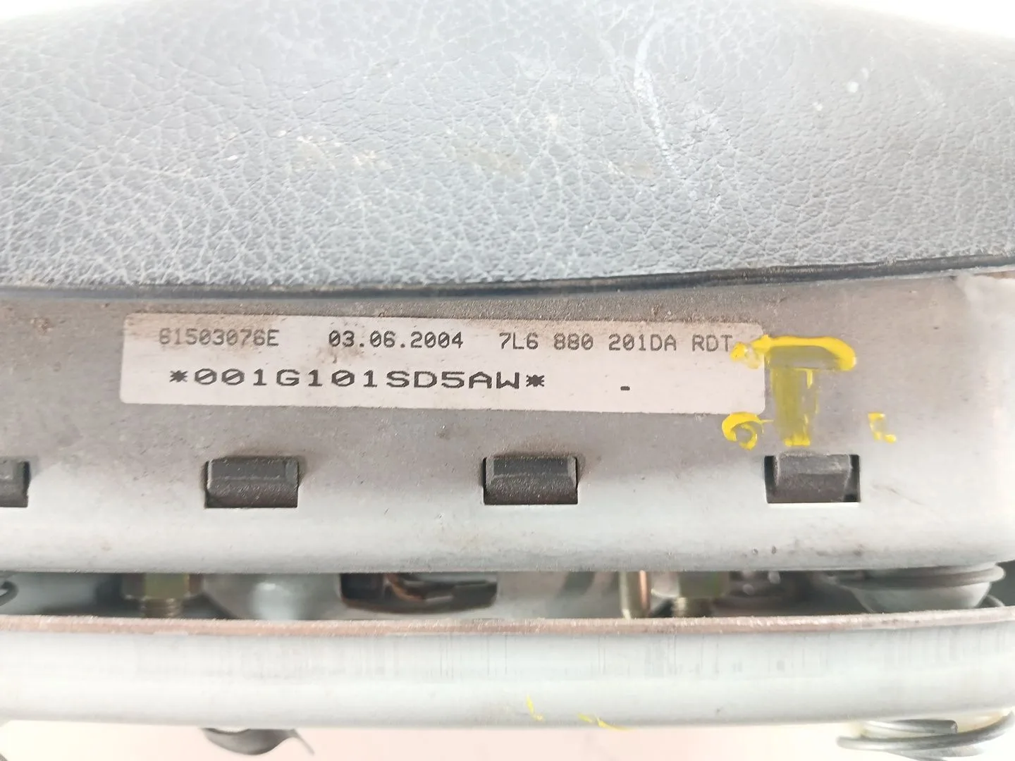 Airbag Delantero Izquierdo para Volkswagen Touareg (7La)