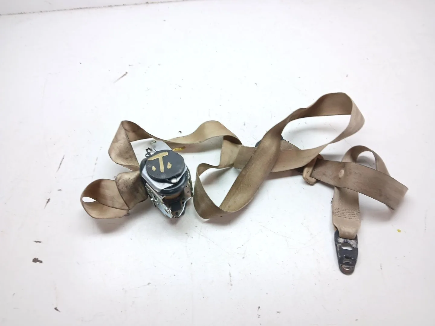 Cinturon Seguridad Delantero Izquierdo para Volkswagen Touareg (7La)