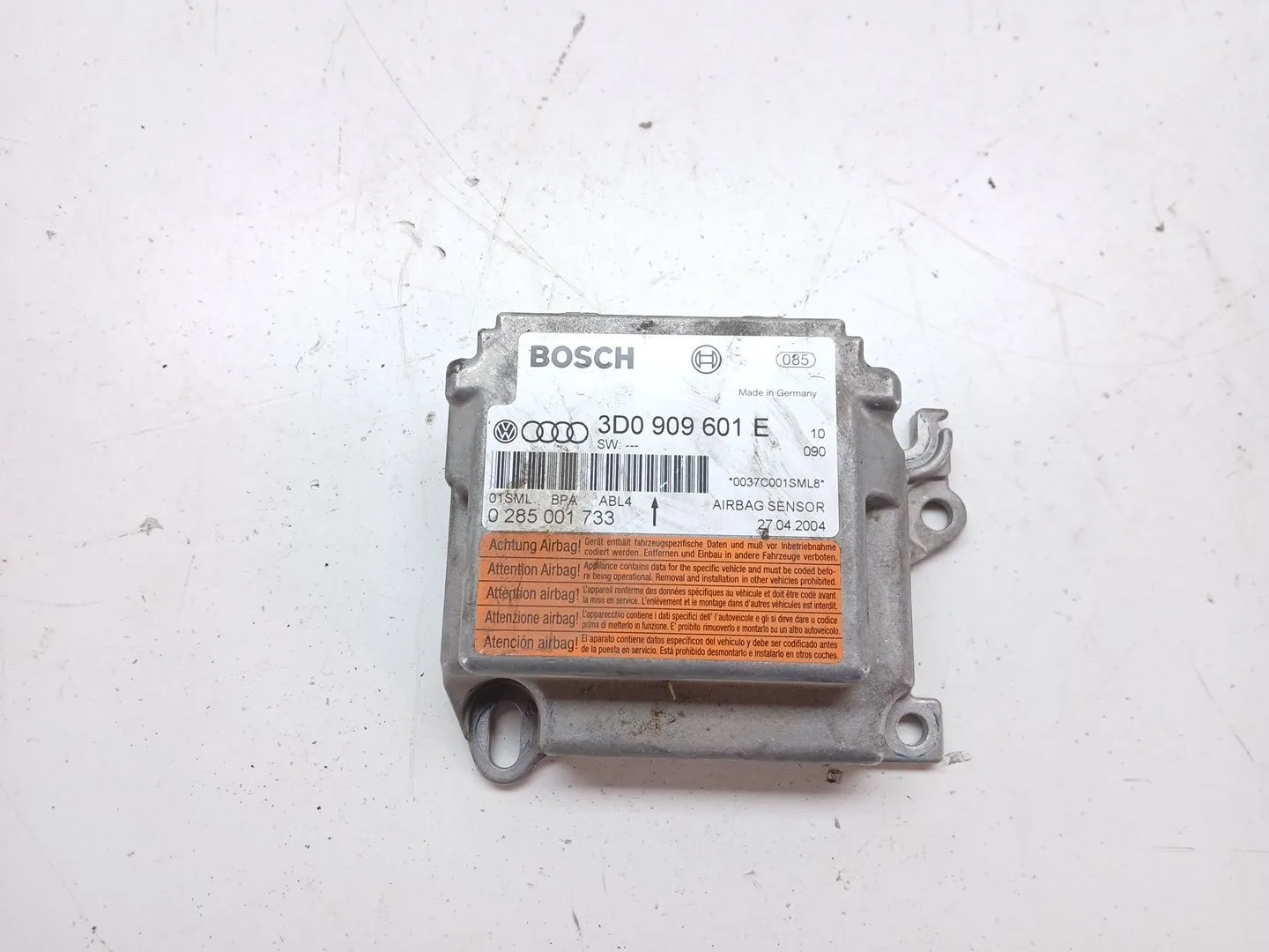 Centralita Airbag para Volkswagen Touareg (7La)