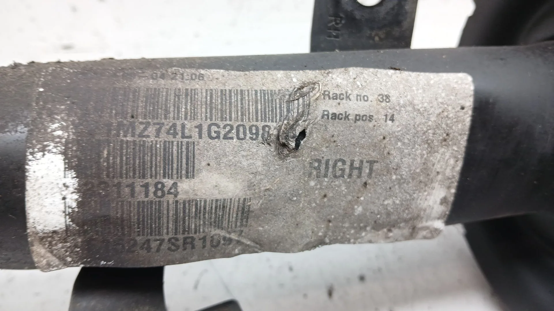 Amortiguador Delantero Derecho para Volvo V40 Hatchback (525)