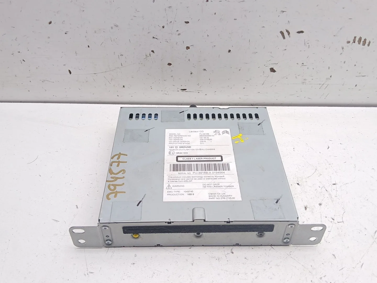 Sistema Audio / Radio Cd para Citroën C4 Ii (Nc_)