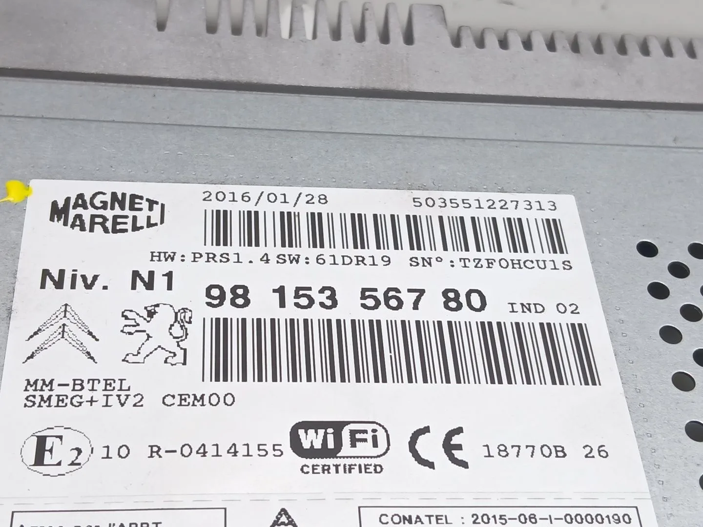 Sistema Audio / Radio Cd para Citroën C4 Ii (Nc_)