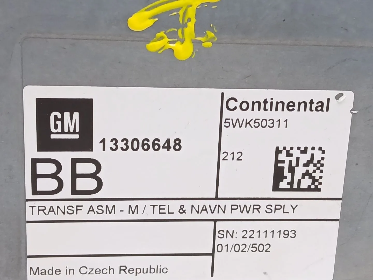 Modulo Electronico para Chevrolet Aveo Sedan (T300)