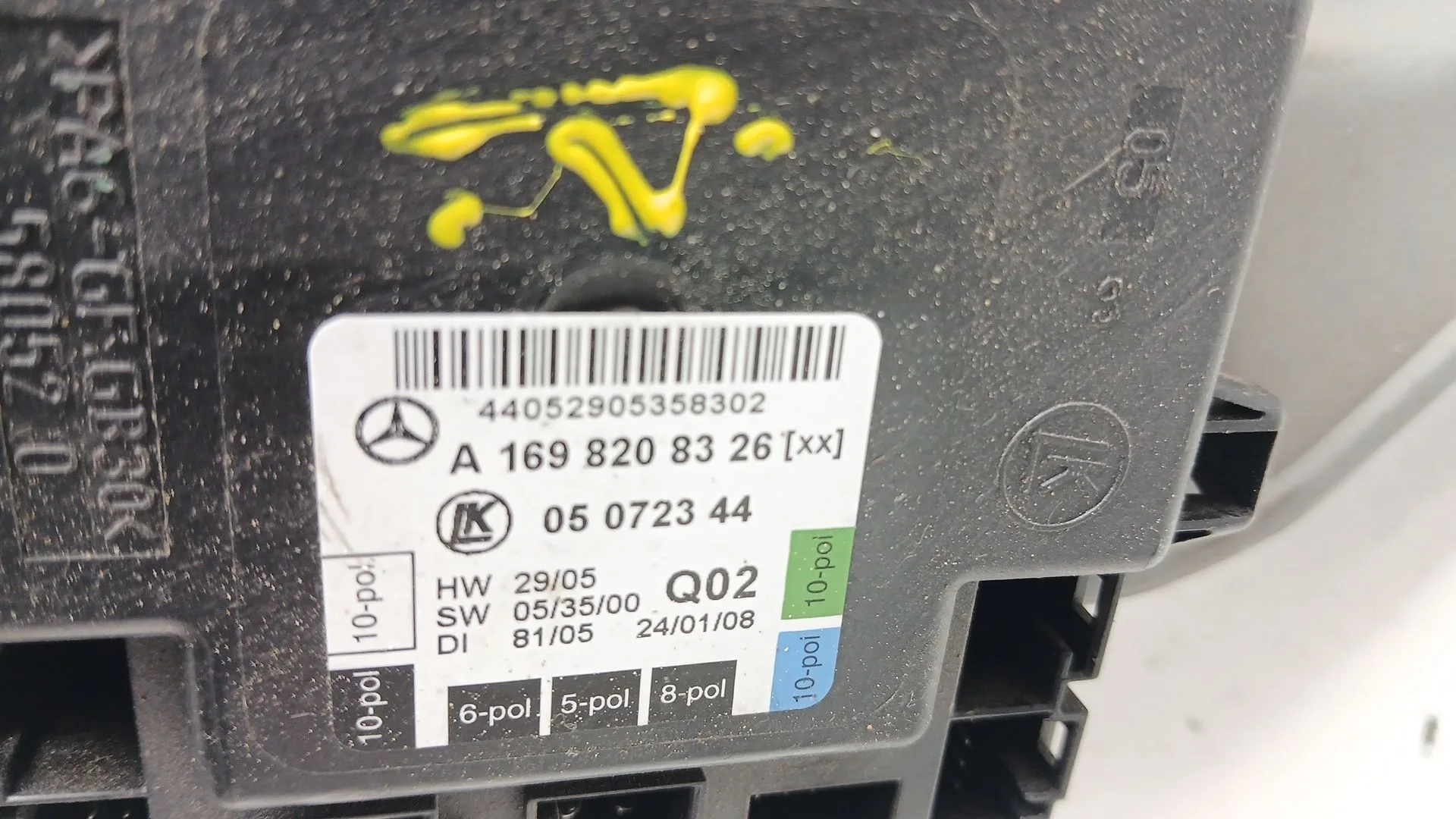 Elevalunas Delantero Izquierdo para Mercedes-Benz Clase B Sports Tourer (W245)