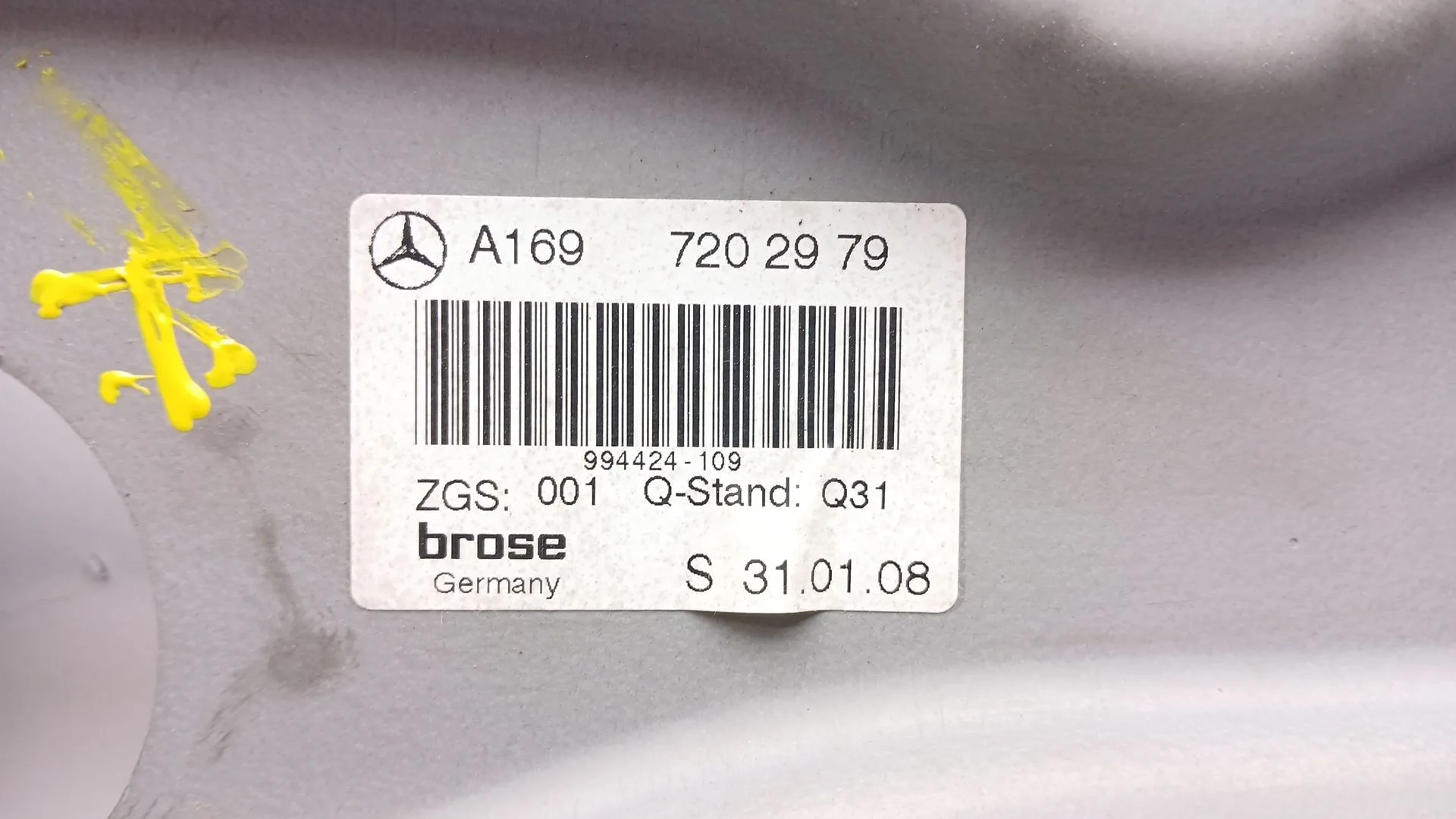 Elevalunas Delantero Izquierdo para Mercedes-Benz Clase B Sports Tourer (W245)