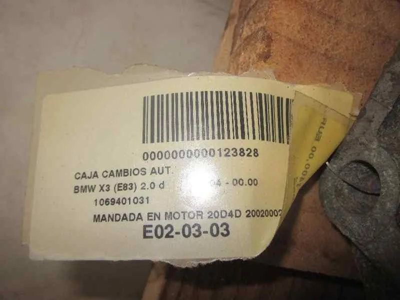 Caja Cambios para Bmw X3 (E83)
