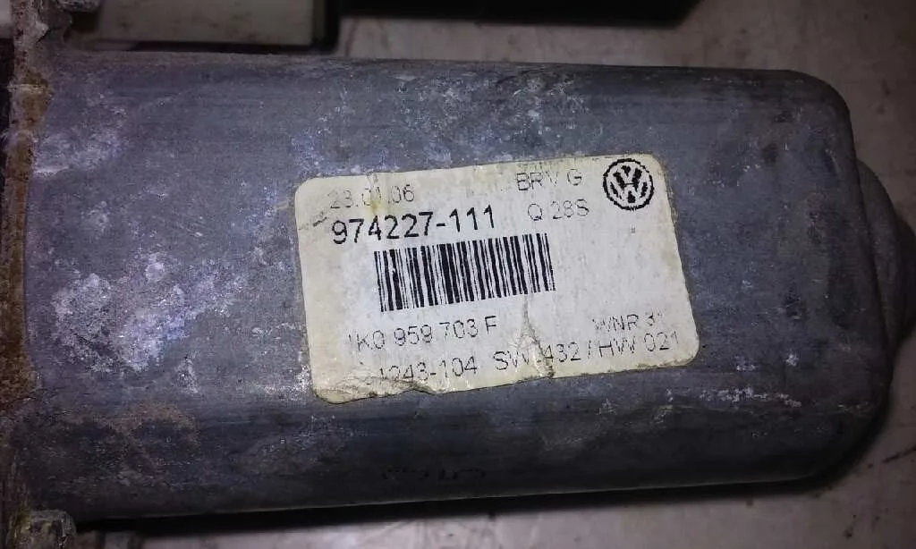 Motor Elevalunas Trasero Izquierdo para Volkswagen Passat Berlina (3C2)