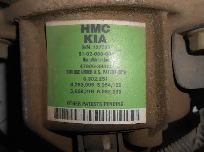 Diferencial Trasero para Hyundai Santa Fe (Bm)