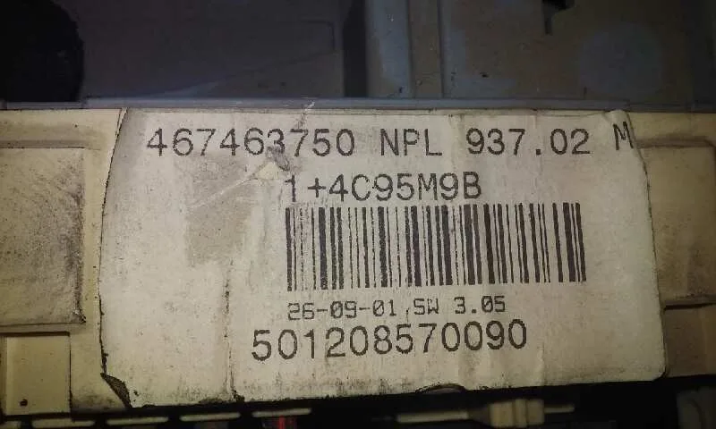 Caja Reles / Fusibles para Alfa Romeo 147 (190)