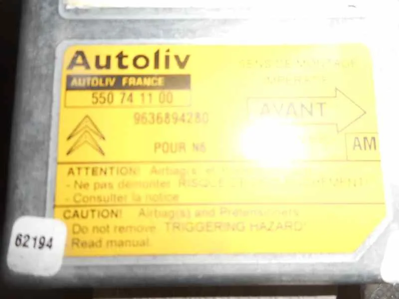 Centralita Airbag para Citroën Xsara Break