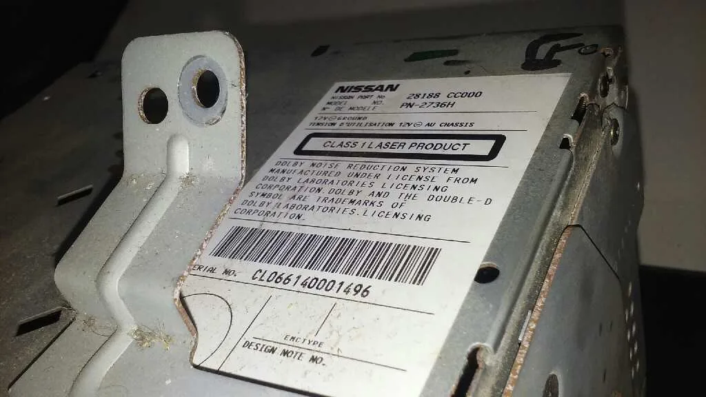 Sistema Audio / Radio Cd para Nissan Murano (Z50)